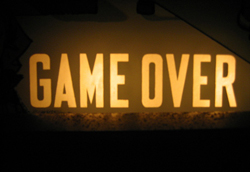 Перезагрузка: «Game over»